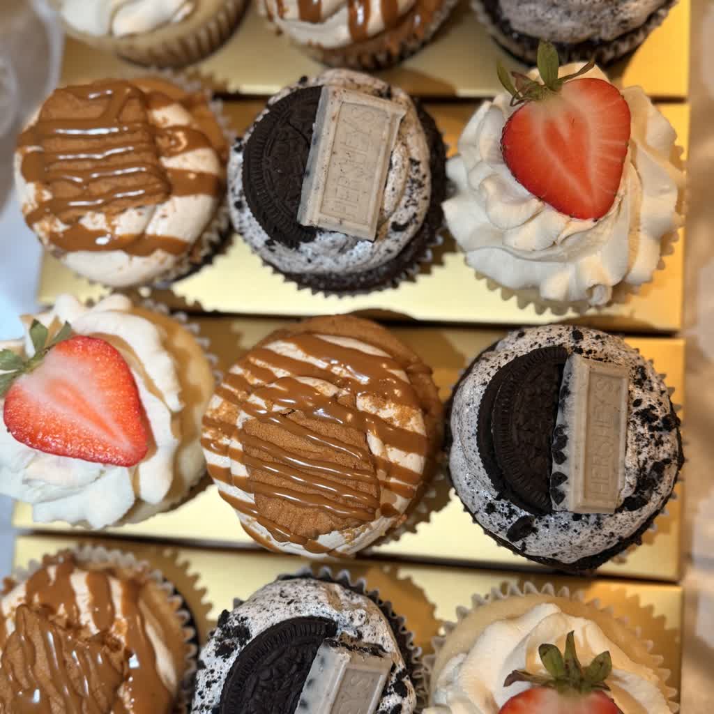 Cupcake flight for Teacher Appreciation Week!